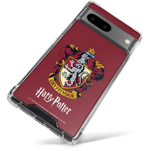 Wizarding World Harry Potter Gryffindor House Crest Google Pixel 8 Clear Case